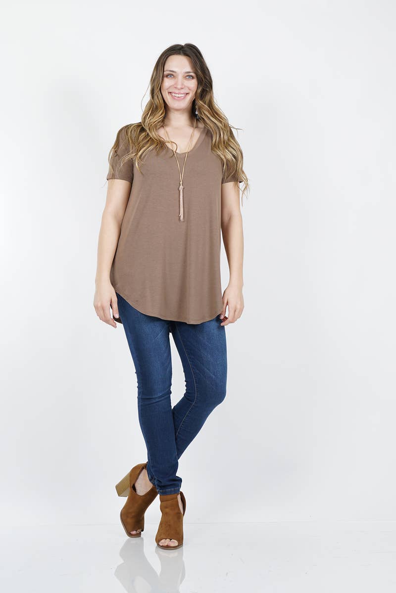 The “Simply Essential” Plus Size Tee