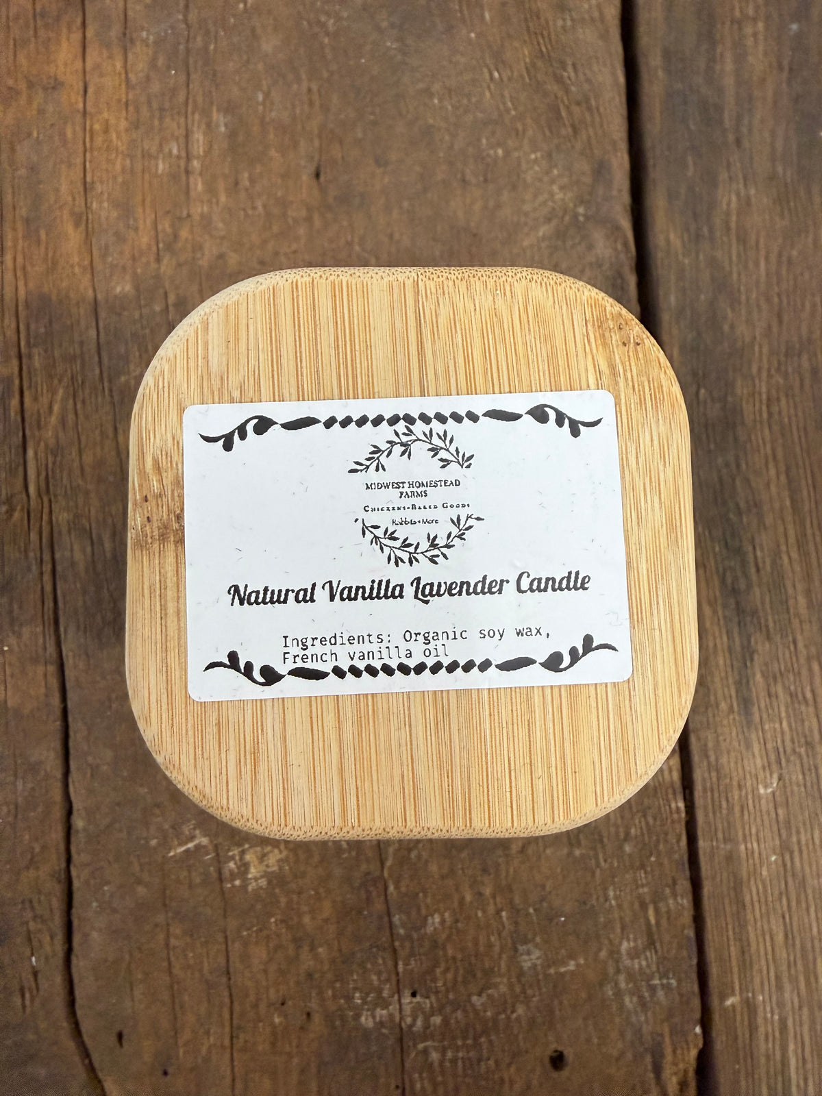 Vanilla Lavendar Candle