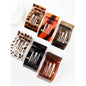 Leopard Pattern Mixed Flat Hair Clips