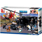 Police SWAT Command Vehicle Building Brick Kit (540 Pcs)