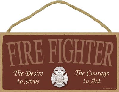 Military - FIRE FIGHTER Duty and Sacrifice