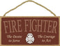 Military - FIRE FIGHTER Duty and Sacrifice