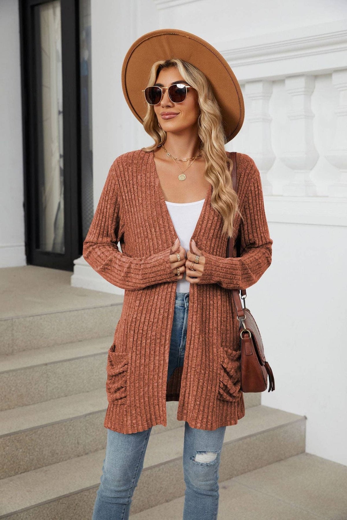 Cozy on Repeat Ribbed Cardigan