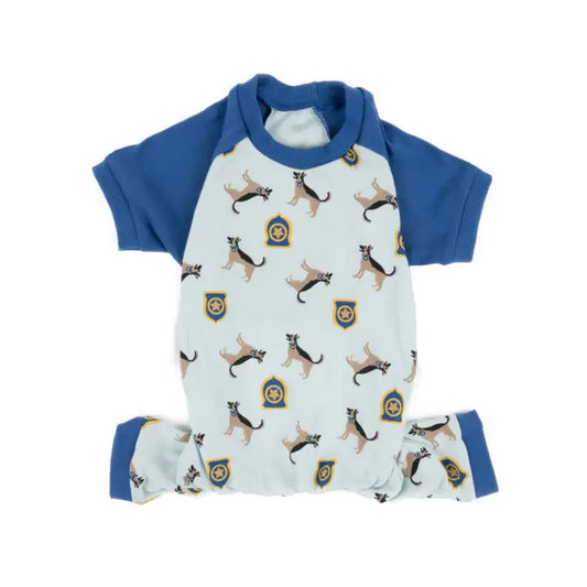 Dog Cotton Police Dog Pajama
