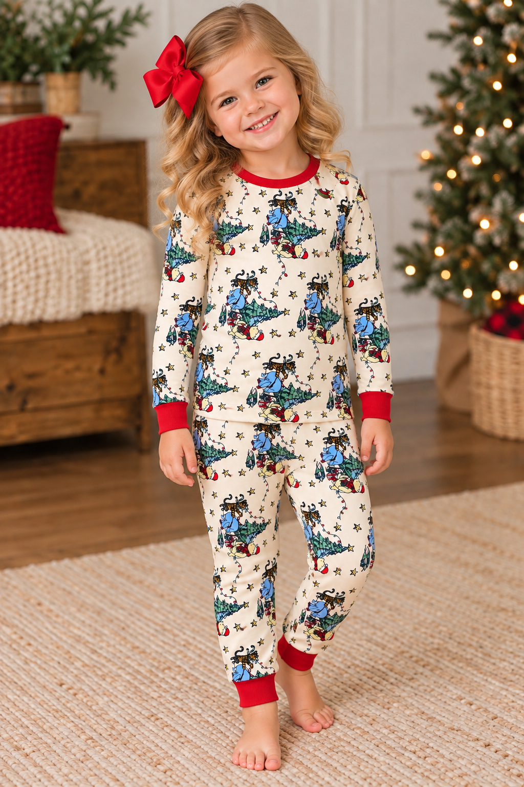 Pete + Lucy Classic Christmas Pajama Set