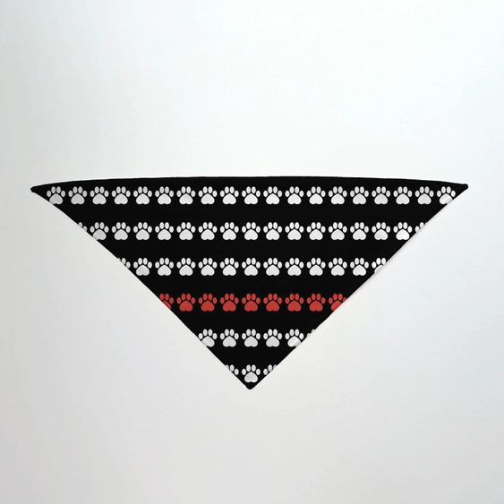 Firefighter Reversible Tie-On Dog Bandana