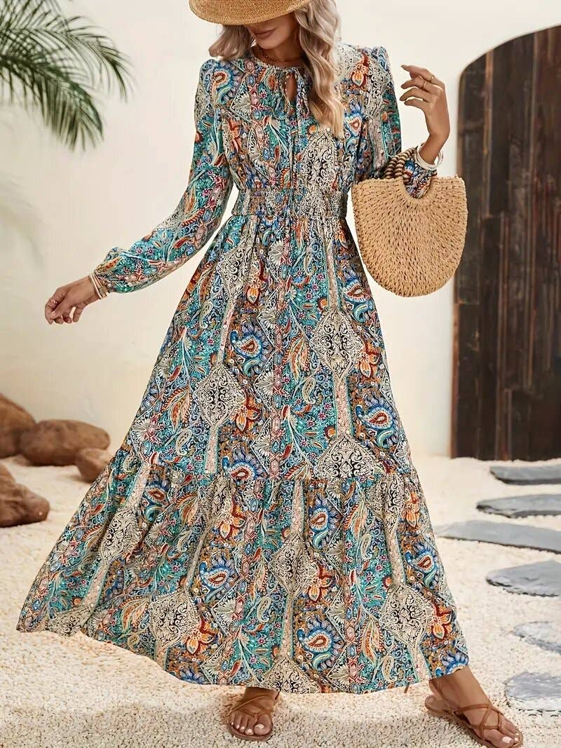 Wander & Wonder Boho Maxi Dress