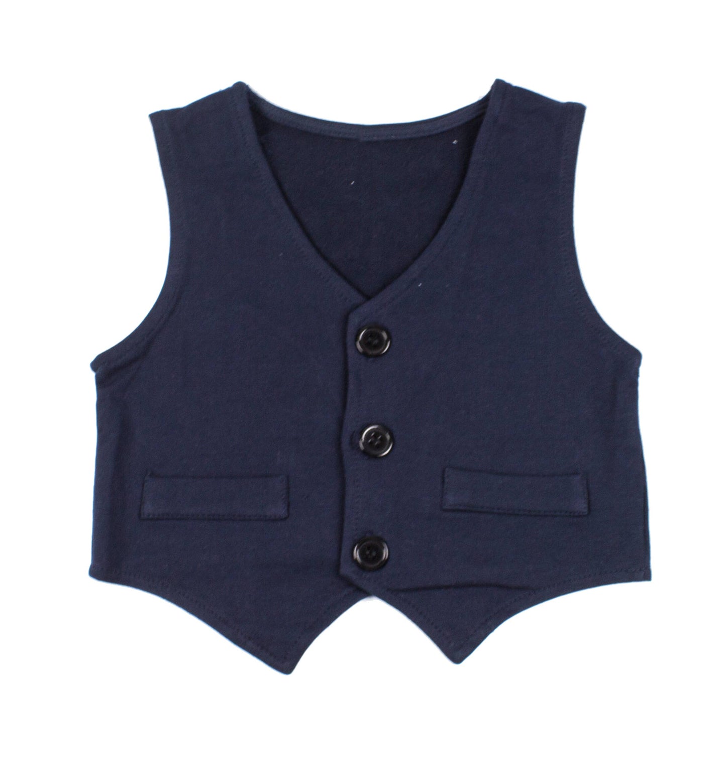 Baby Boy Blue Tuxedo 4pcs Formal Wear Outfit: