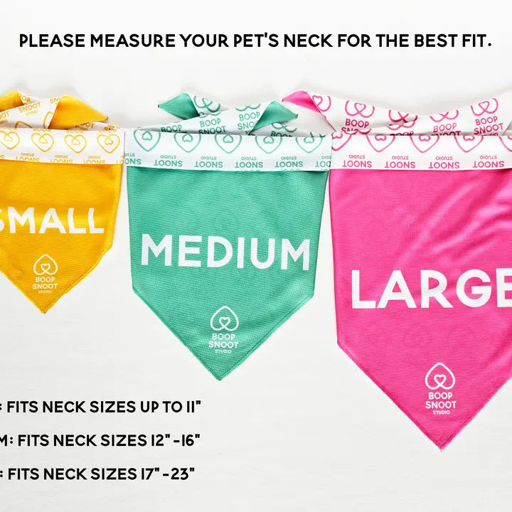 Police Reversible Tie-On Dog Bandana