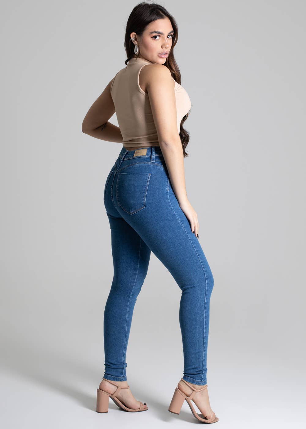 Sawary Super Shaper High-Waisted Jeans - Perfect Fit Jeans : 10