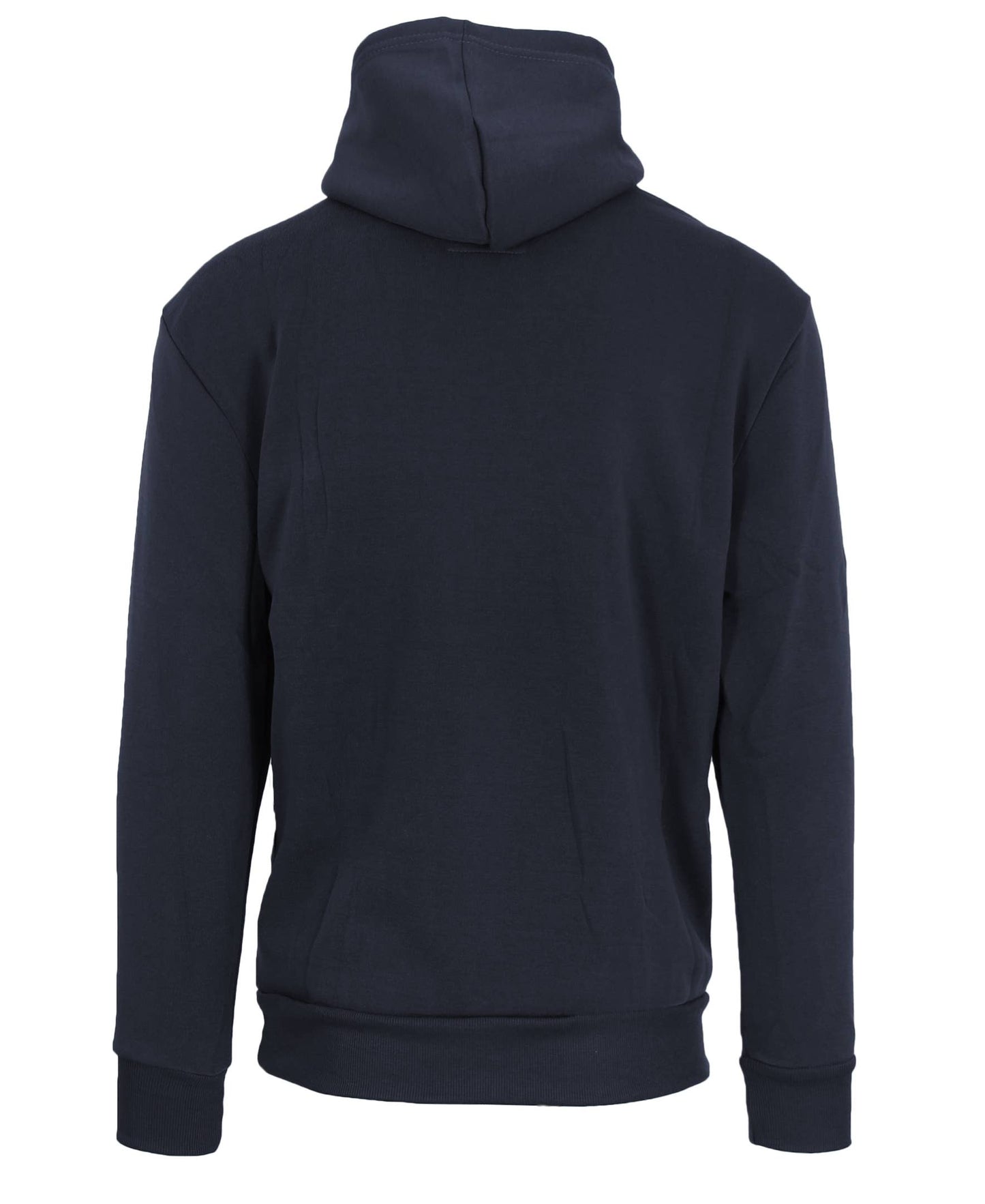 Men's Heavyweight Fleece-Lined Pullover Hoodie (S-5XL): Navy / M