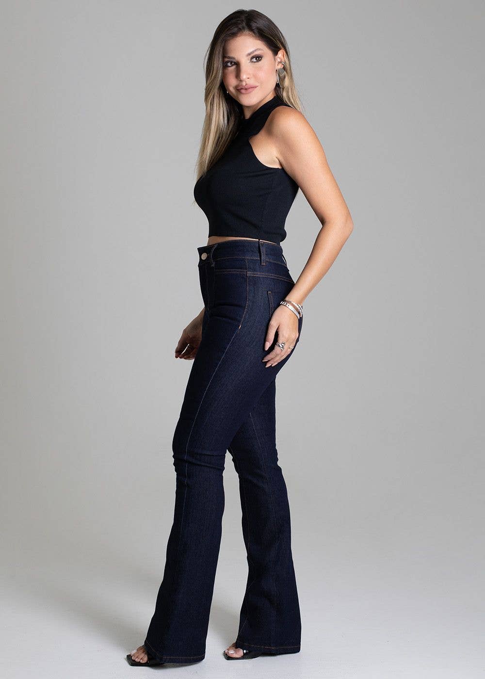 Sawary Boot Cut Jeans: 12