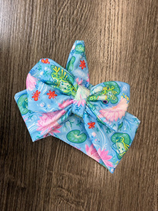 Pete + Lucy Lily Pad Princess Bow