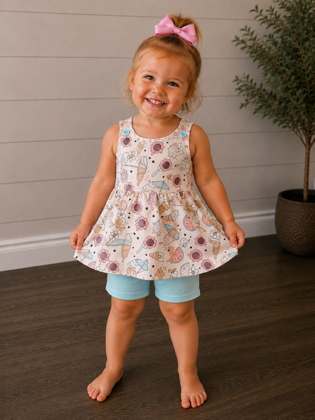 Pete + Lucy Sweet Summer Days Short Set