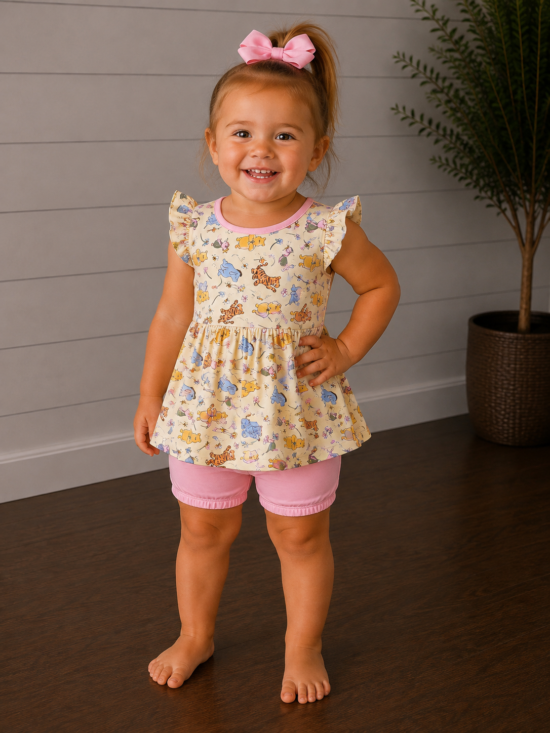Pete + Lucy Hundred Acre Sweetheart Short Set