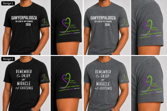 SawyerPalooza T-shirt Fundraiser