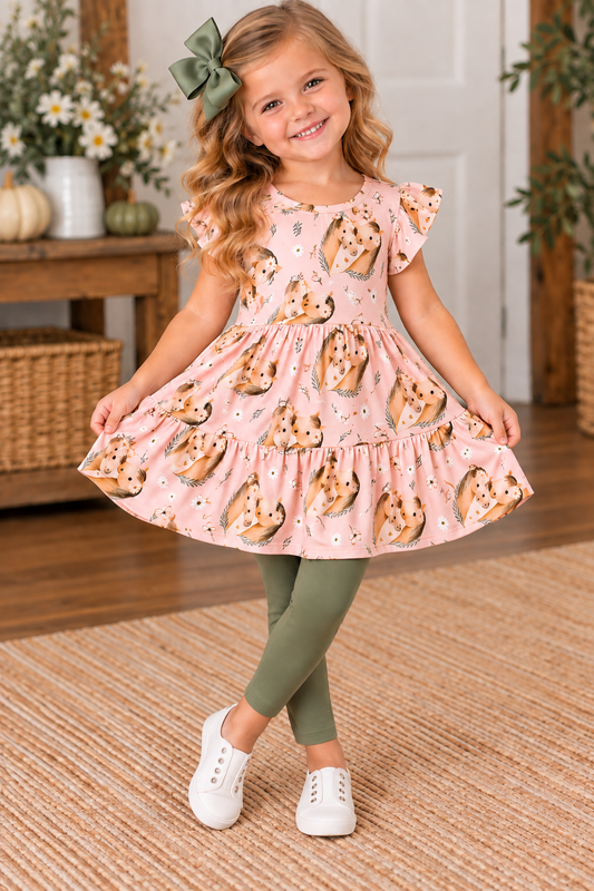 Pete + Lucy Sweet Horse Tunic & Legging Set