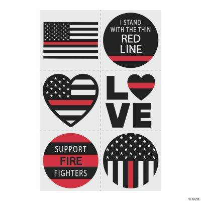 Firefighter Stickers Sheet of 6 – Station 53 Outfitters & TCMGF First ...