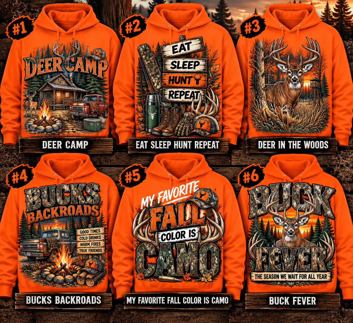 Customize Deer Hunting Hoodie