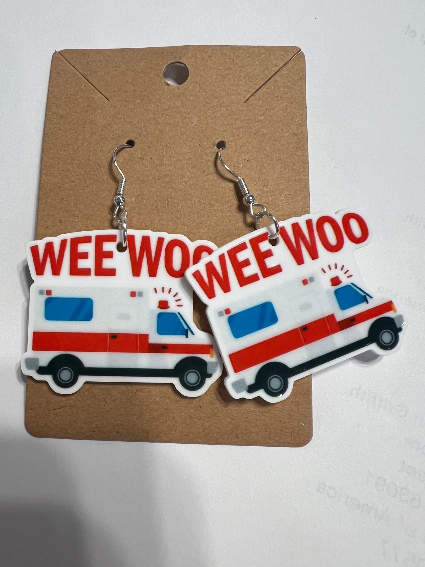 WEE WOO Dangle Earrings