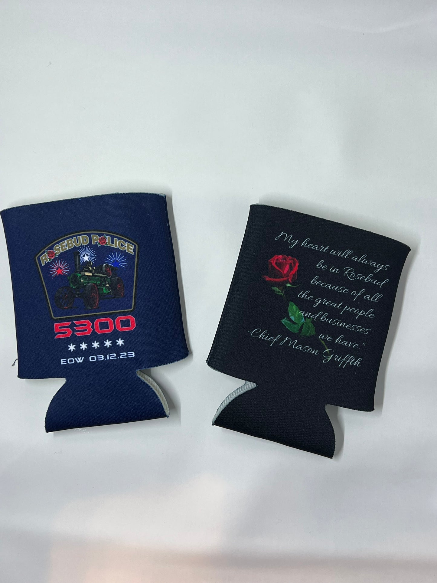 5300 Rosebud Police EOW Koozie