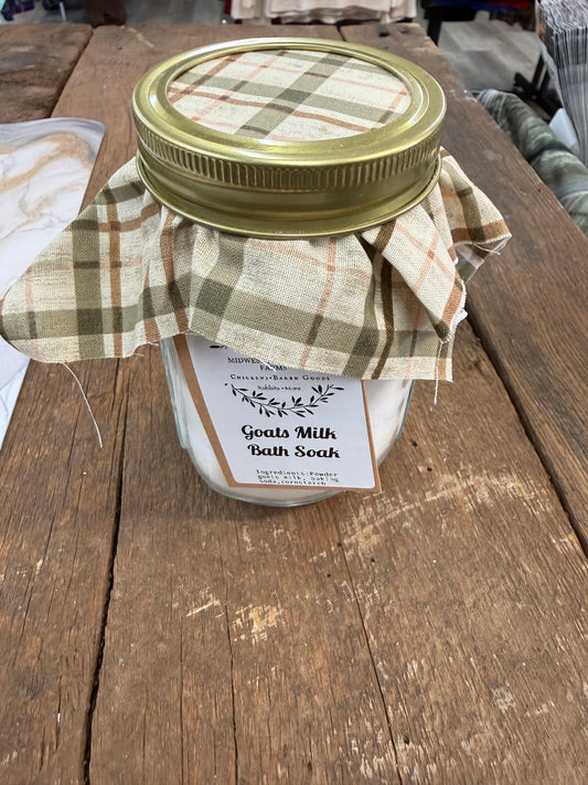 Goats Milk Soap Bath