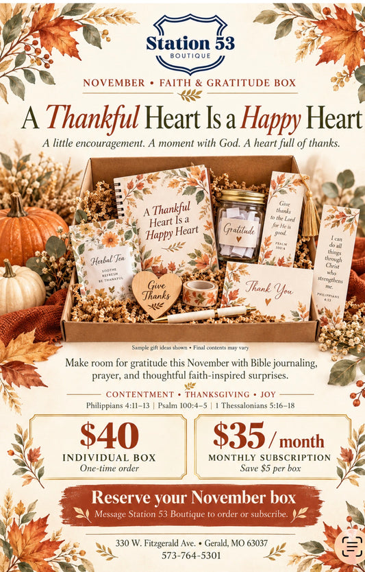 Rooted in Faith — Monthly Christian Subscription Box
