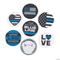 Thin Blue Line Button Pins