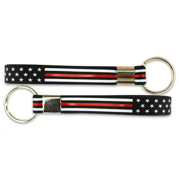 Red Line Wrist Keychain