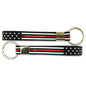 Red Line Wrist Keychain