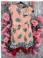 Blush Floral Tiered Dress – Sweet &amp; Playful Style 🌸