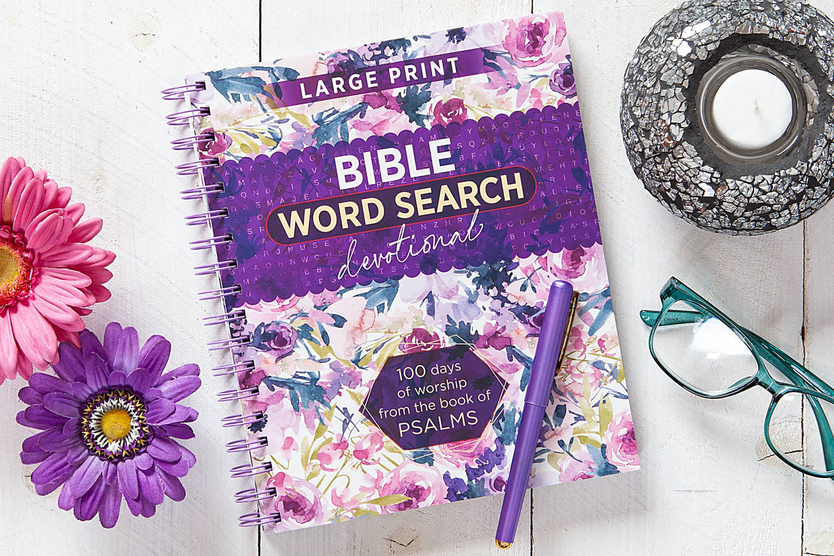 Bible Word Search Devotional (Psalms) - Bestseller!