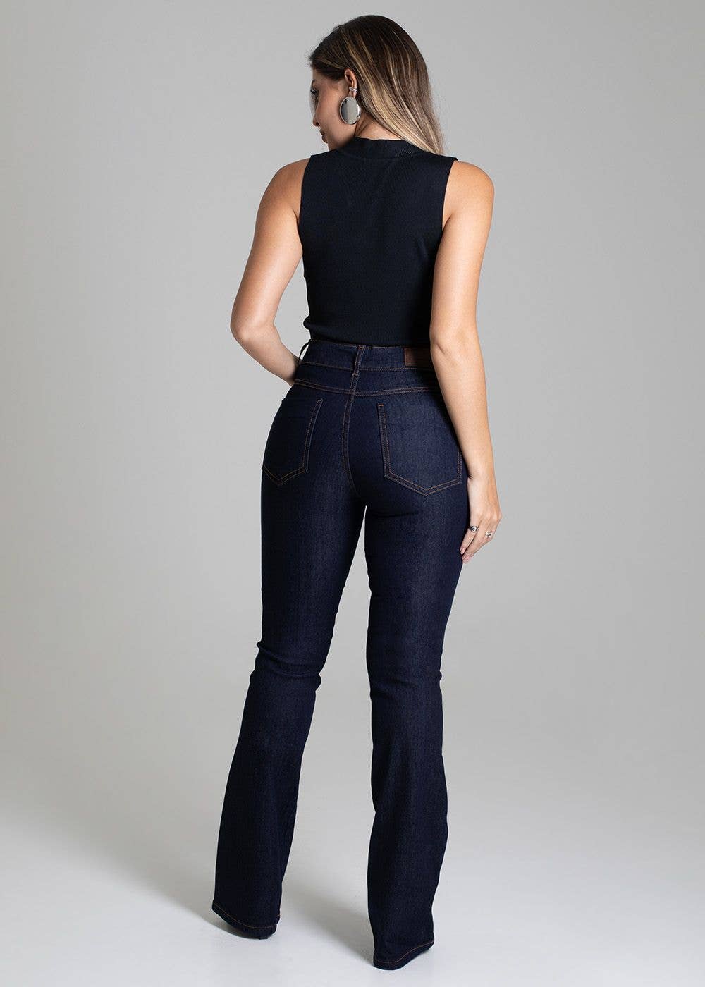 Sawary Boot Cut Jeans: 6