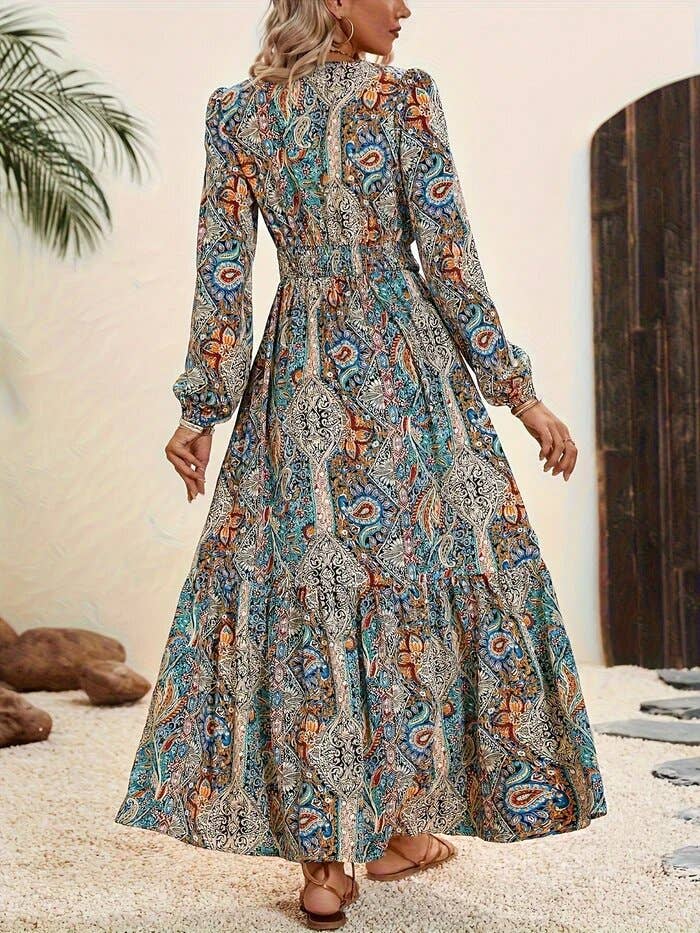 Wander & Wonder Boho Maxi Dress