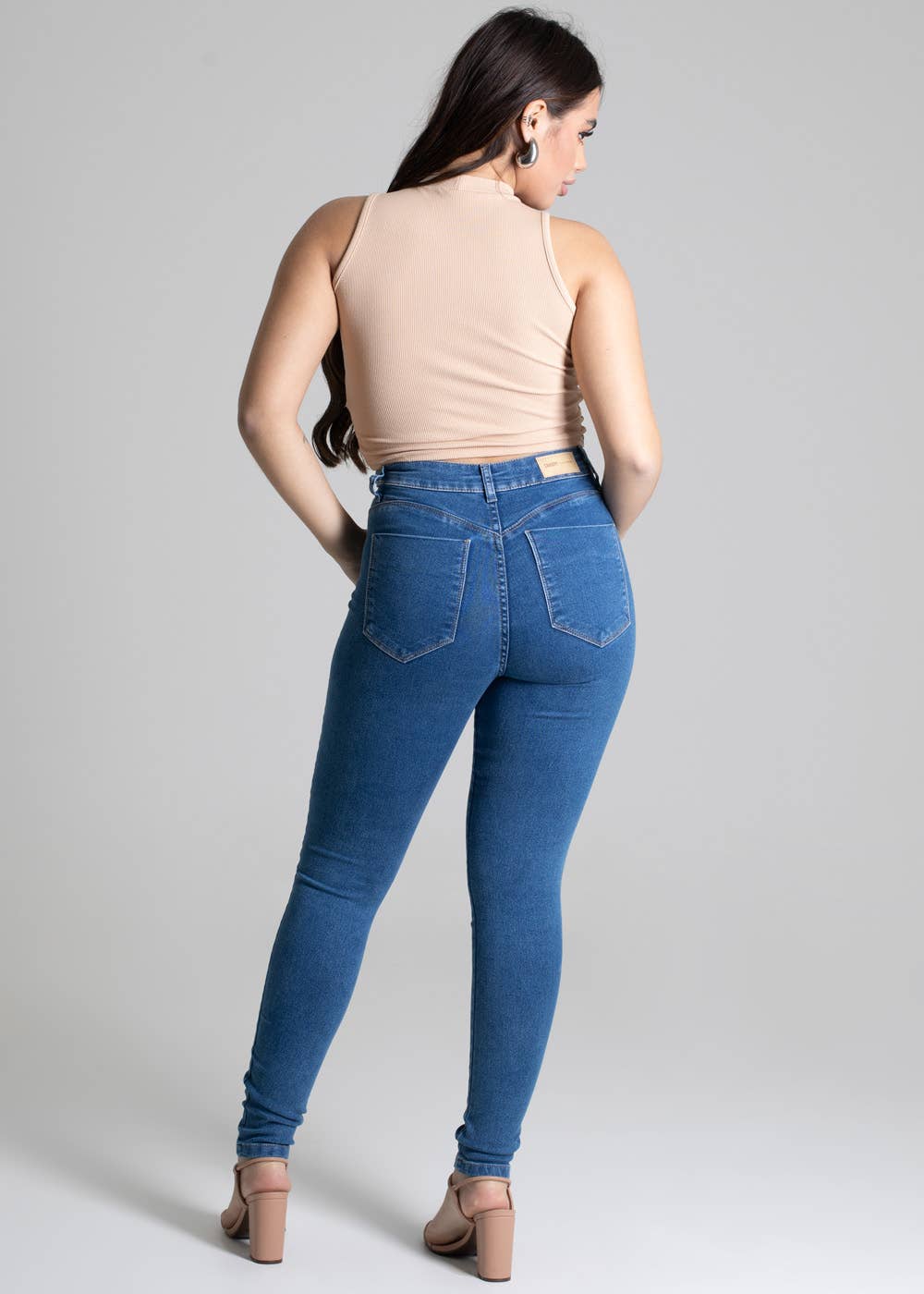 Sawary Super Shaper High-Waisted Jeans - Perfect Fit Jeans : 10
