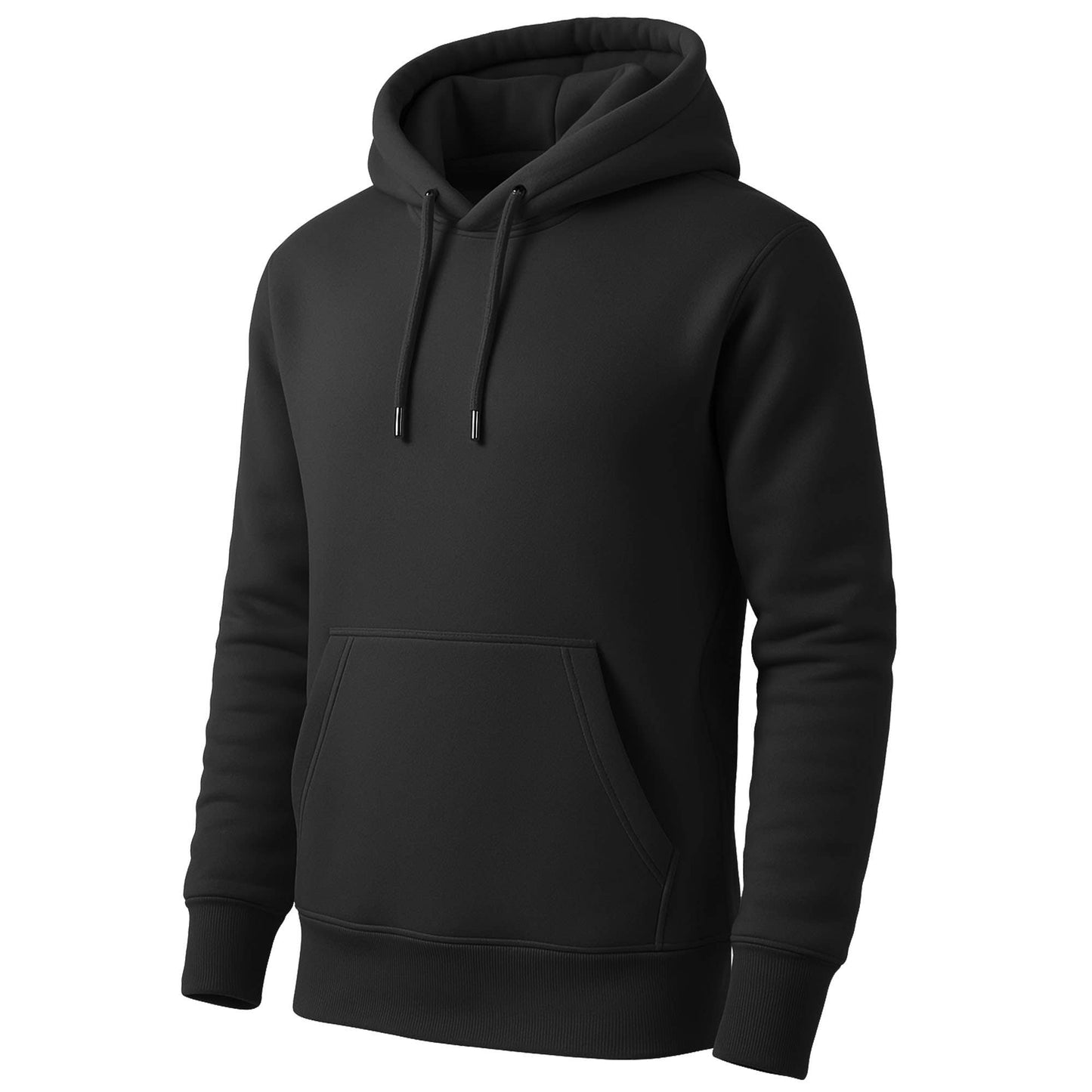 Men's Heavyweight Fleece-Lined Pullover Hoodie (S-5XL): Navy / 3XL