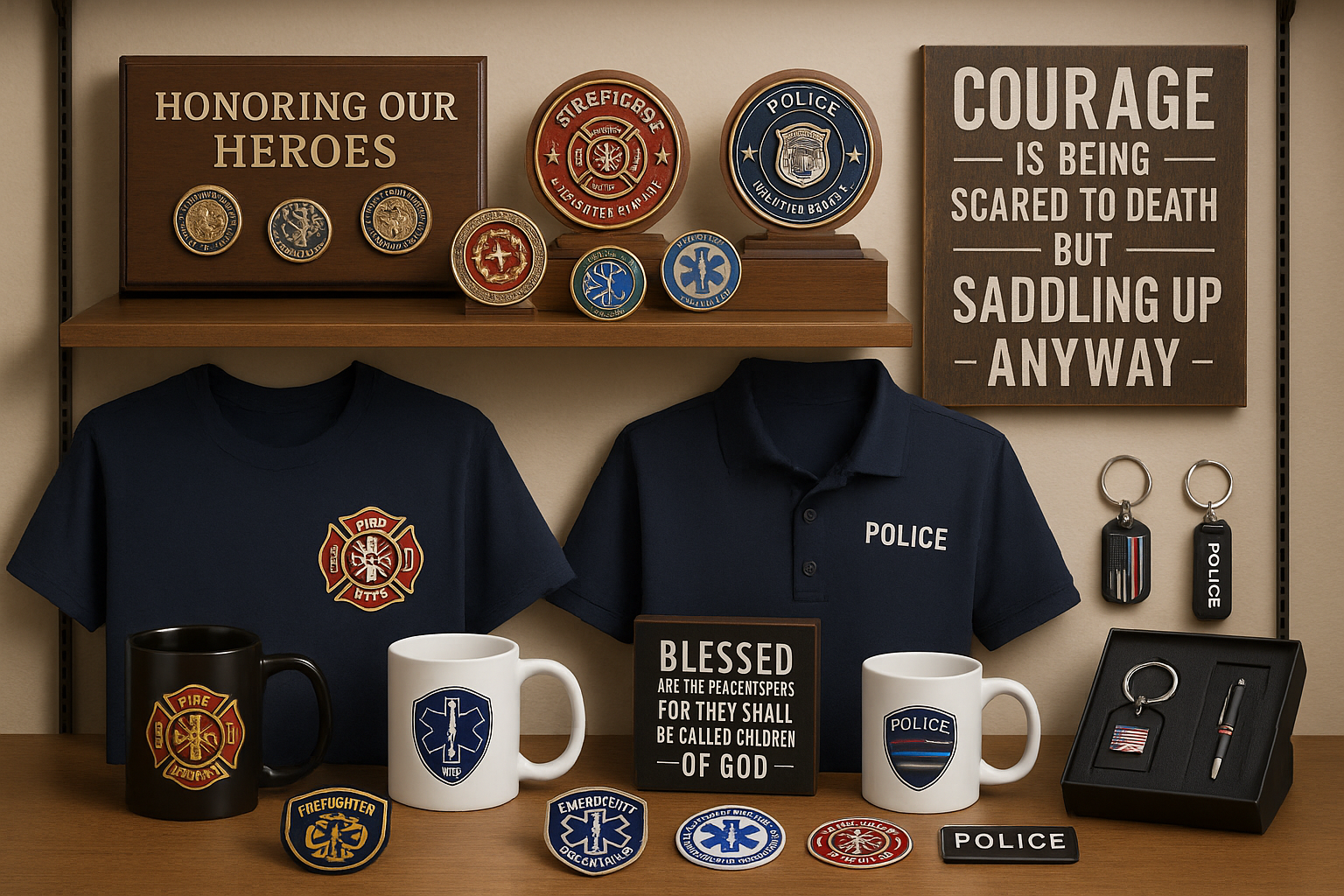 Gifts, signs, and other merch